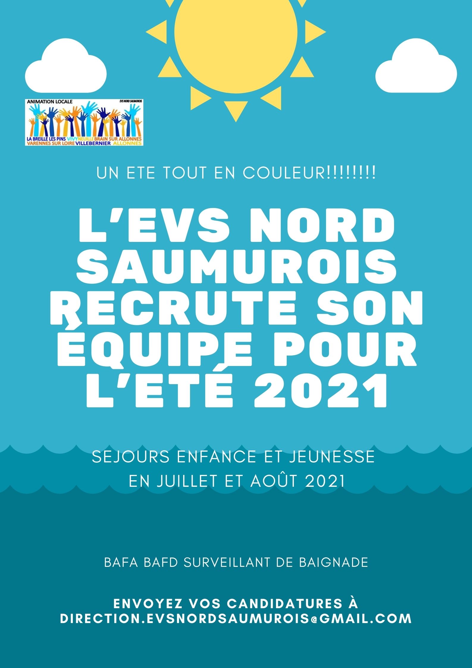 affiche recrutement ete 2021