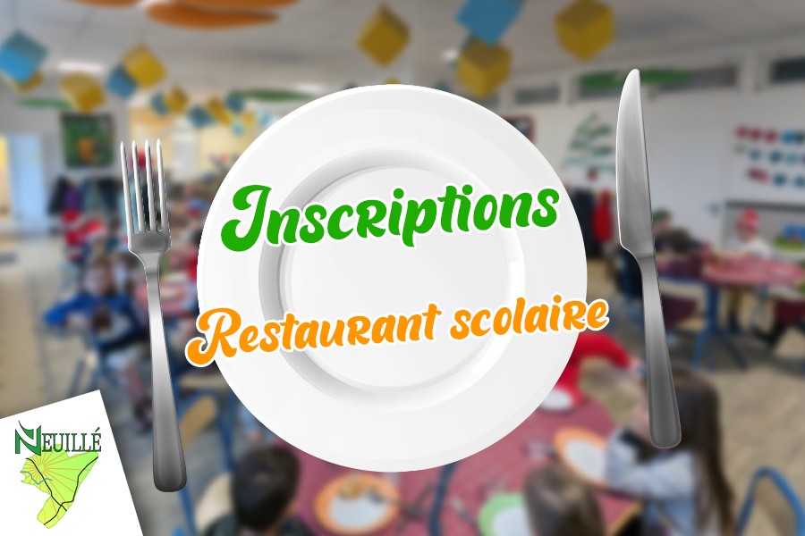 Inscriptions au restaurant scolaire