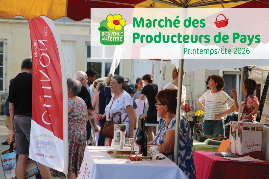 Marché des producteurs à Neuillé