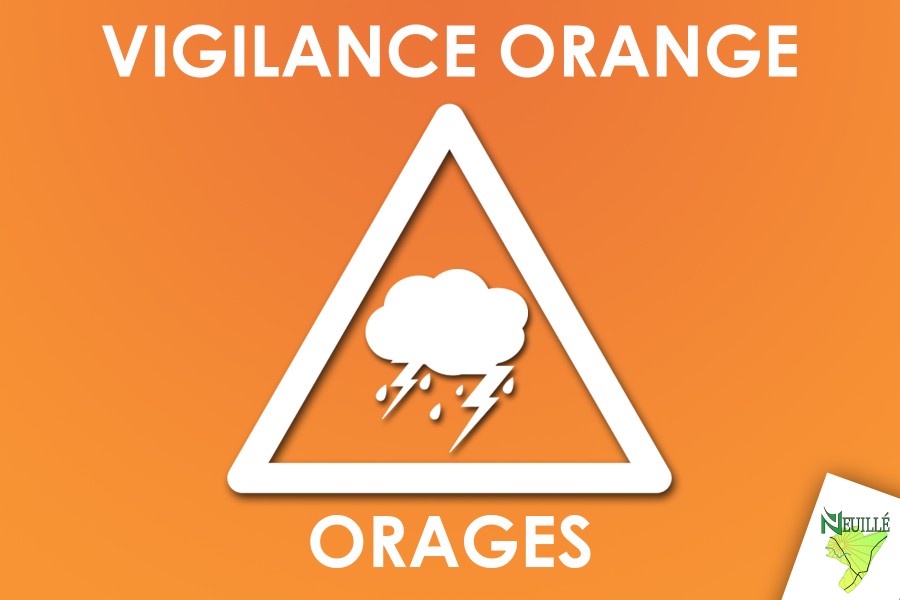 Nouvelle vigilance orange aux orages
