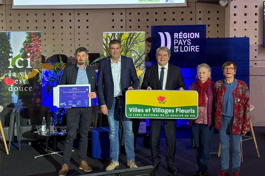 Une 1ère fleur au label Villes et Villages fleuris