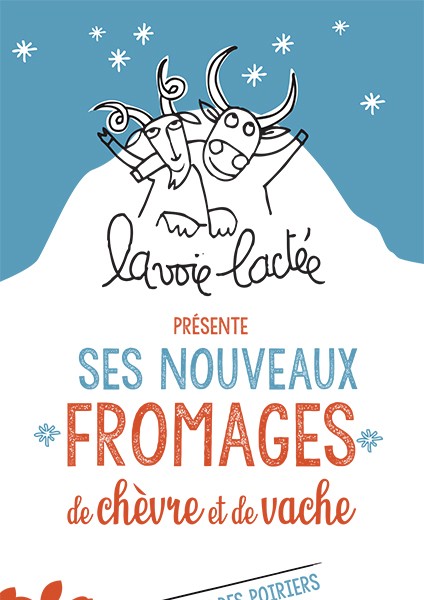 voie lactée fromages chèvre vache