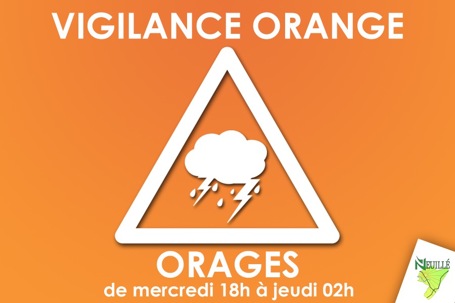Vigilance orange ORAGES
