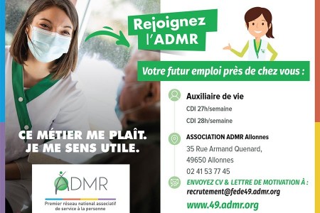 Rejoignez l'ADMR - campagne de recrutement
