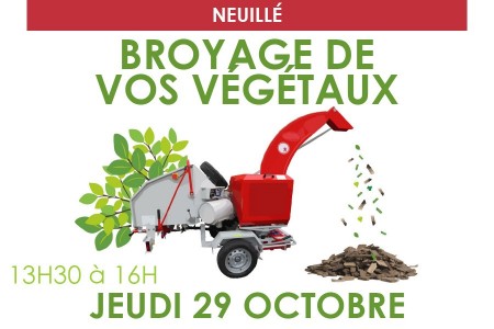 Broyage de vos végétaux