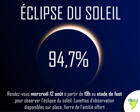 Rendez-vous avec l'&eacute;clipse du soleil