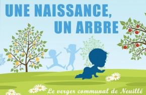 Une naissance, un arbre au verger communal