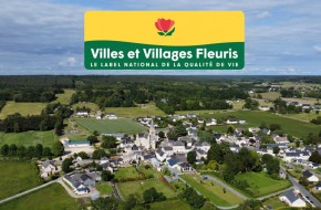 Passage à Neuillé du jury Villes et villages fleuris