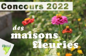 Inscriptions au concours des maisons fleuries 2022 jusqu'au 15 juin