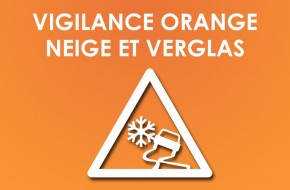 Vigilance orange Neige-Verglas