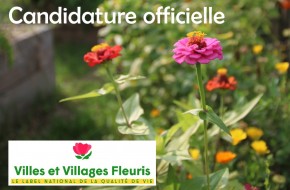 La commune de Neuillé candidate au label Villes et villages fleuris