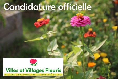 La commune de Neuillé candidate au label Villes et villages fleuris